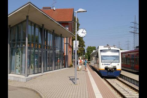Hohenzollerische Landesbahn and SWEG are to merge.